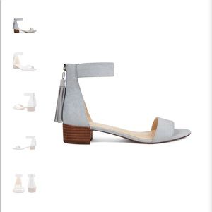 Nine West blue sandals